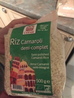 Riz Long Carnaroli Demi Complet - Product - fr