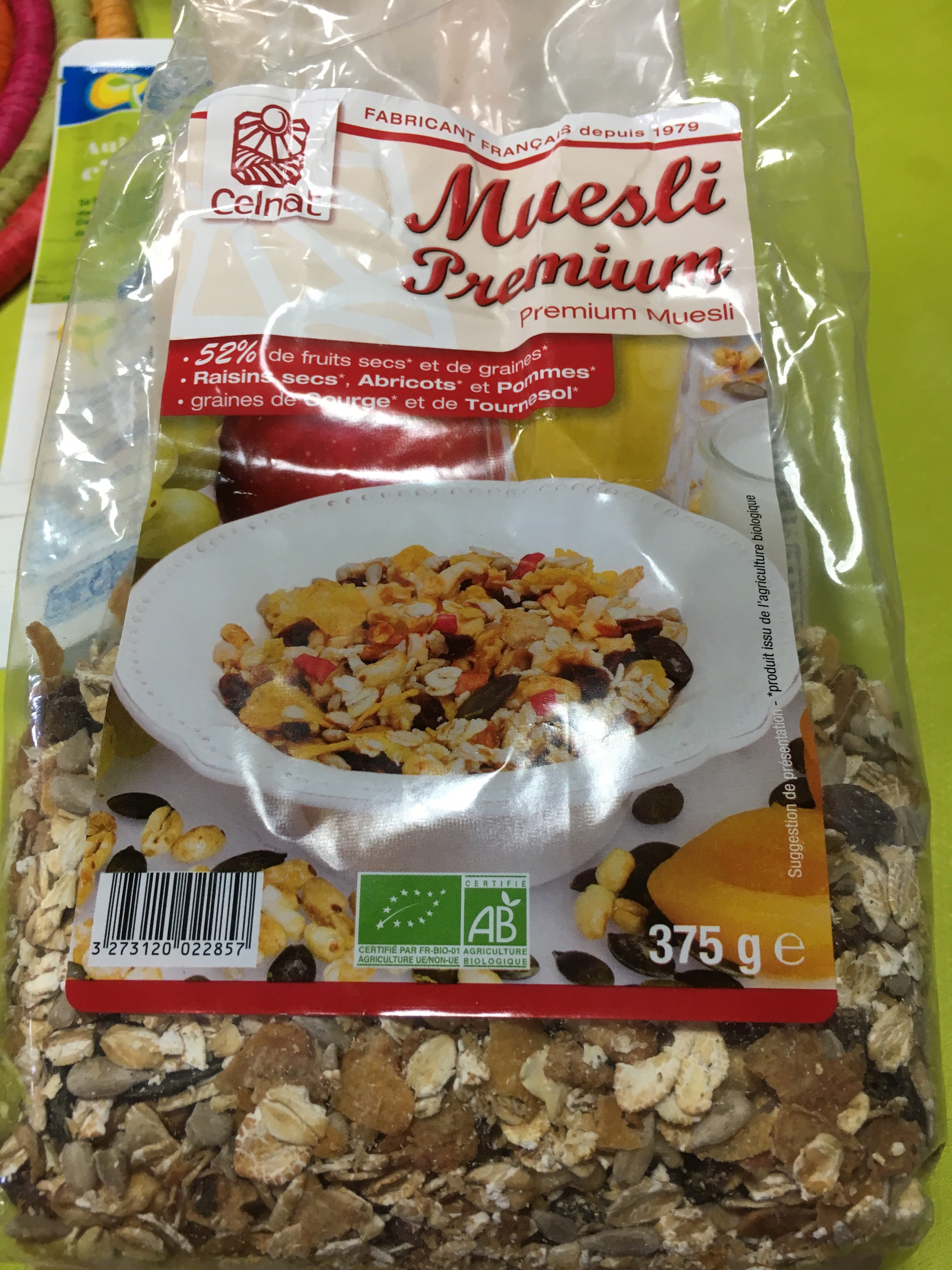 Muesli Premium - Ingredients - fr
