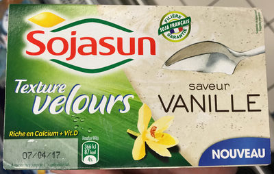 Texture Velours Saveur Vanille - Produit
