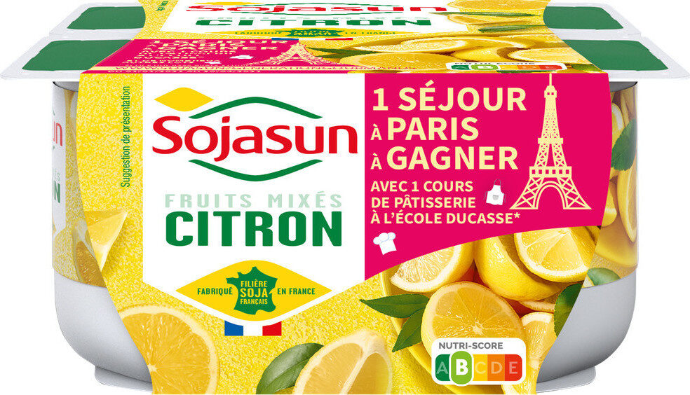 Sojasun citron - Produkt - fr
