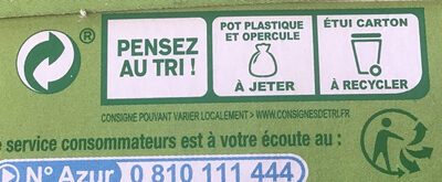 Panaché de fruits - Ananas Passion/Pêche - Recycling instructions and/or packaging information - fr