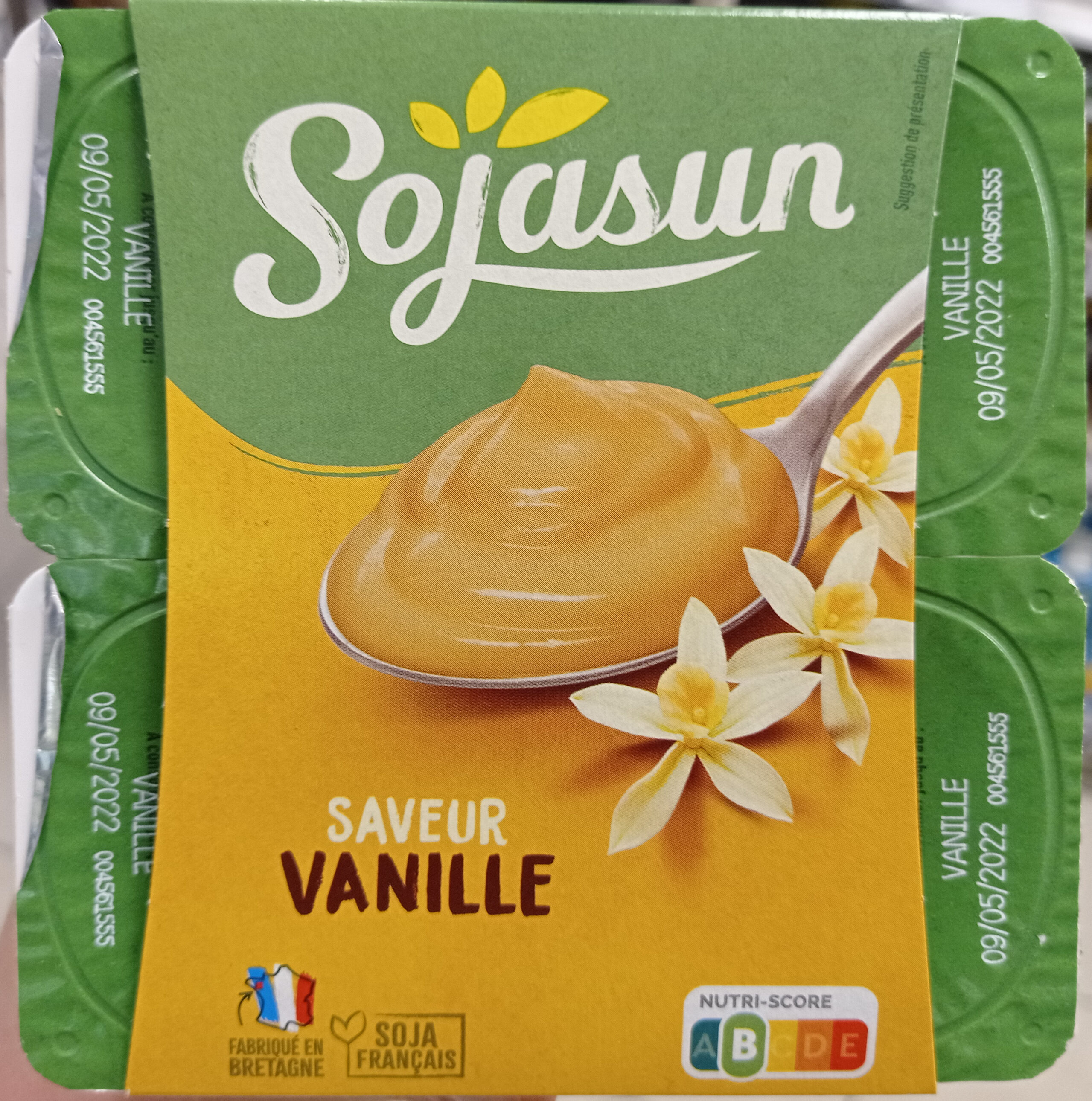 DESSERT VEGETAL saveur vanille - Produit