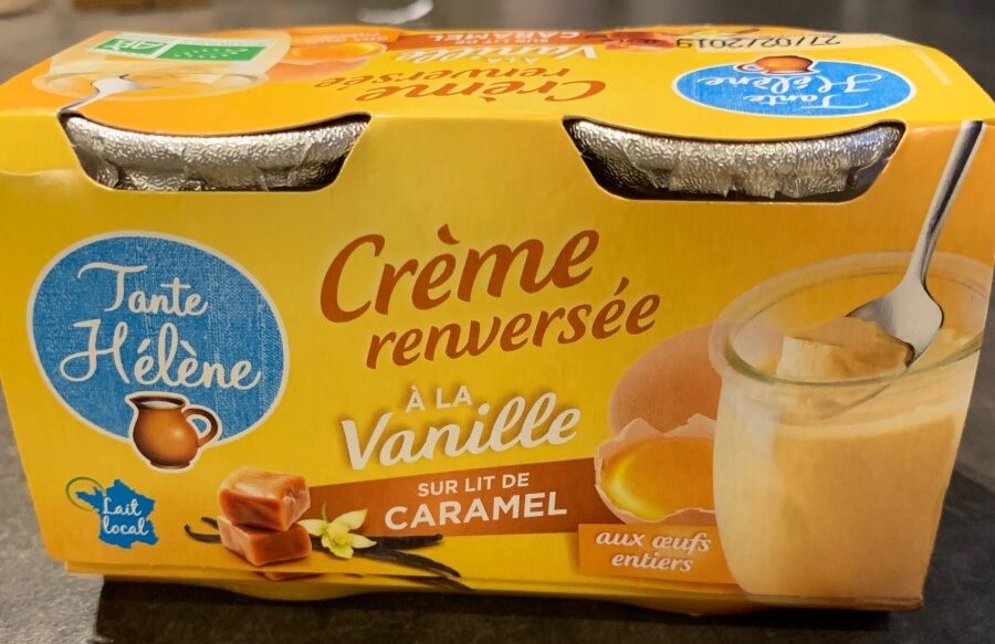 Creme renversée à la Vanille sur lit de Caramel - Produkt - fr