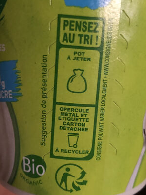 So soja! Nature 0% - Instrucciones de reciclaje y/o información de embalaje - fr