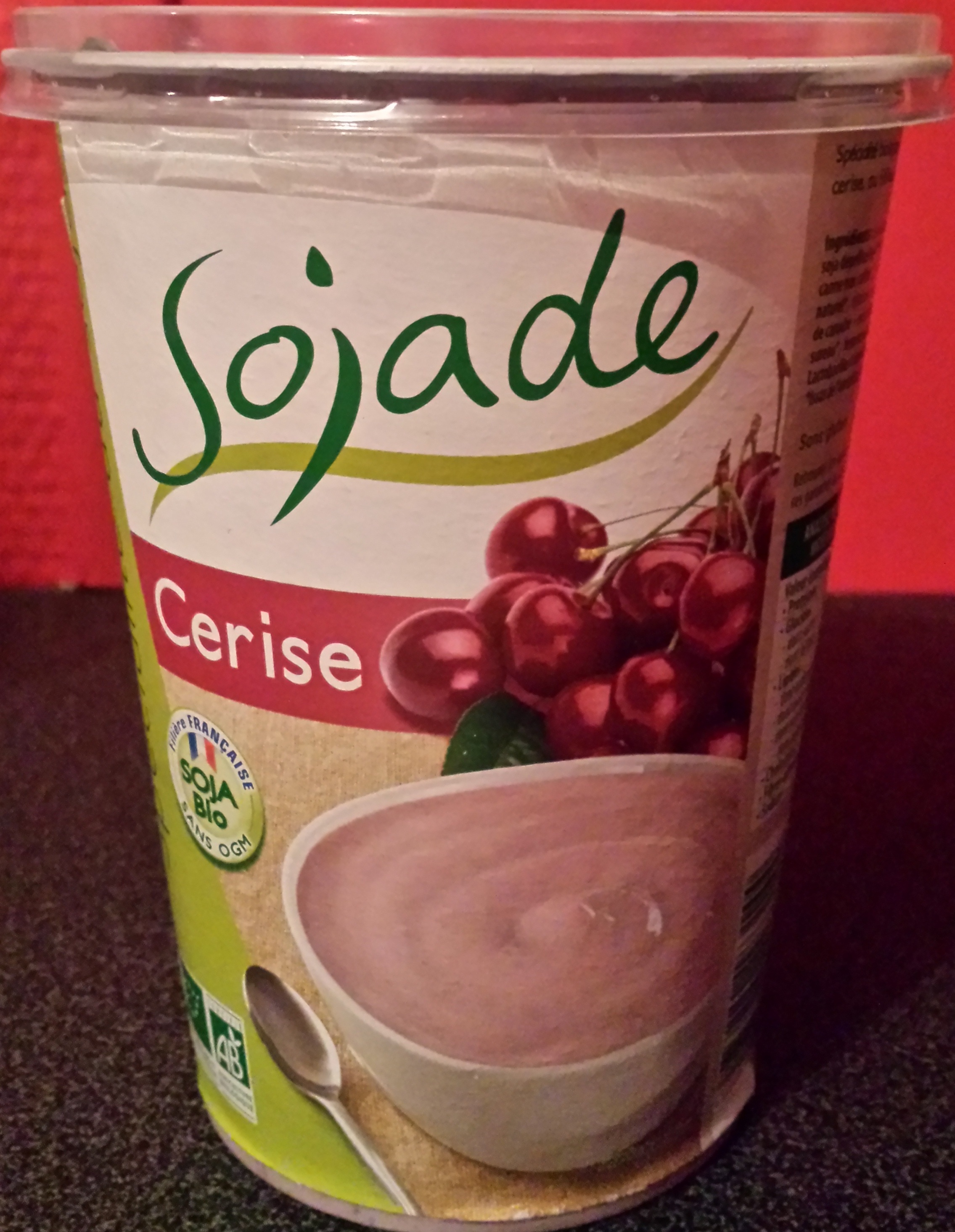Spécialité au soja, Cerise - Producto - fr