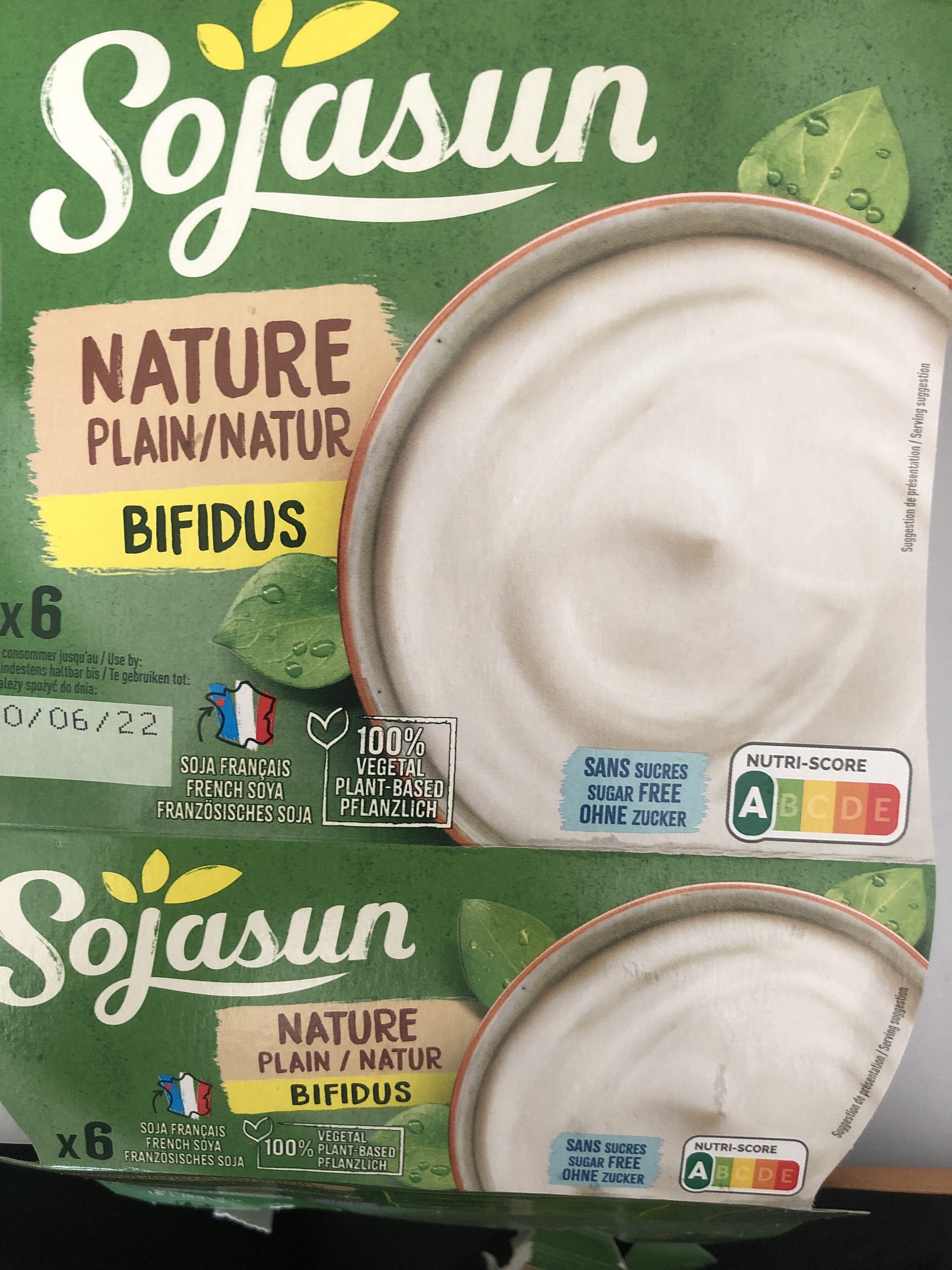 Soyasun Nature Bifidus - Produkt - fr