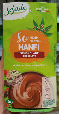 Delice De Chanvre Hemp Chocolate Organic - Produkt