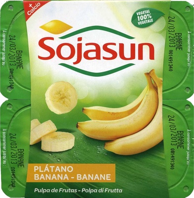 Postre de soja plátano - Producto