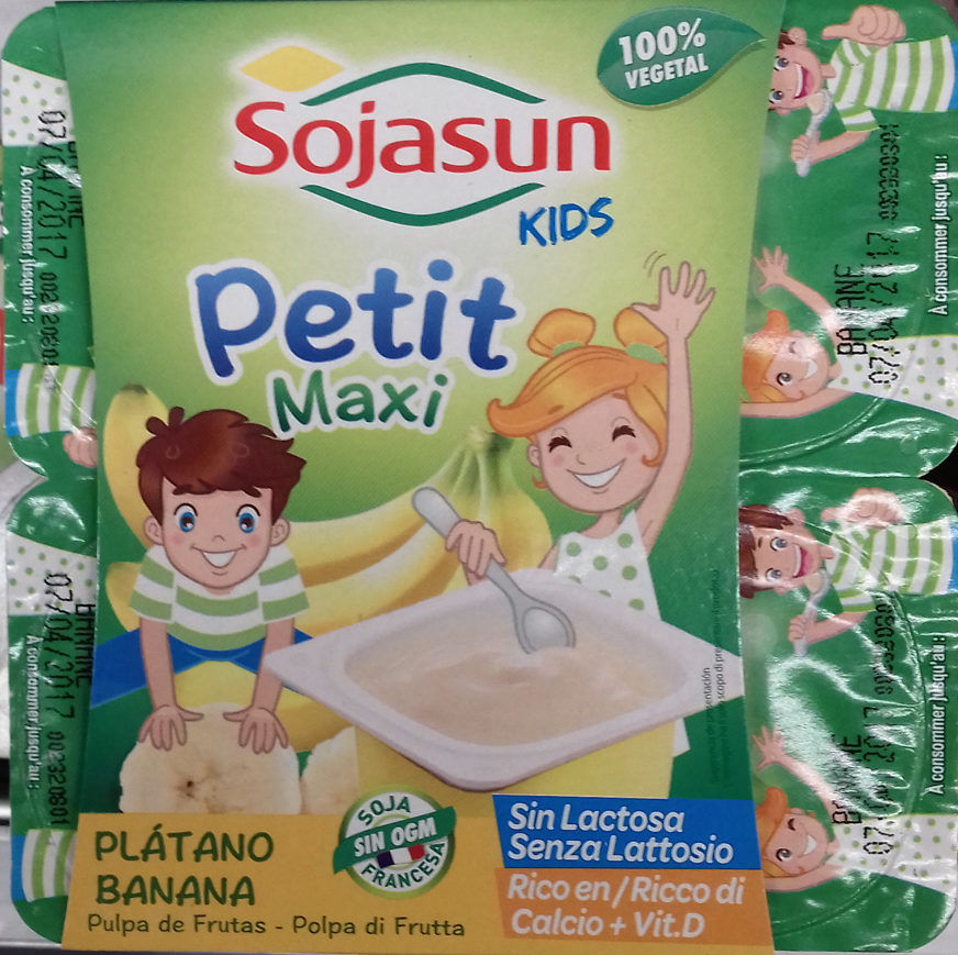 Petit Maxi Plátano - Producto