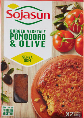 Burger vegetale pomodoro e olive - Prodotto