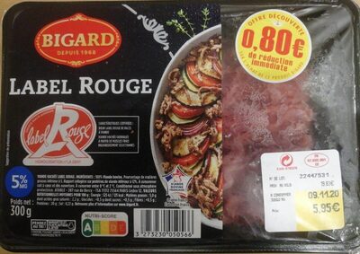 Viande hachée Label Rouge - Product - fr