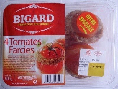 4 Tomates Farcies - Product - fr
