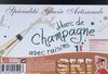 Glaces marc de champagne raisins - Product