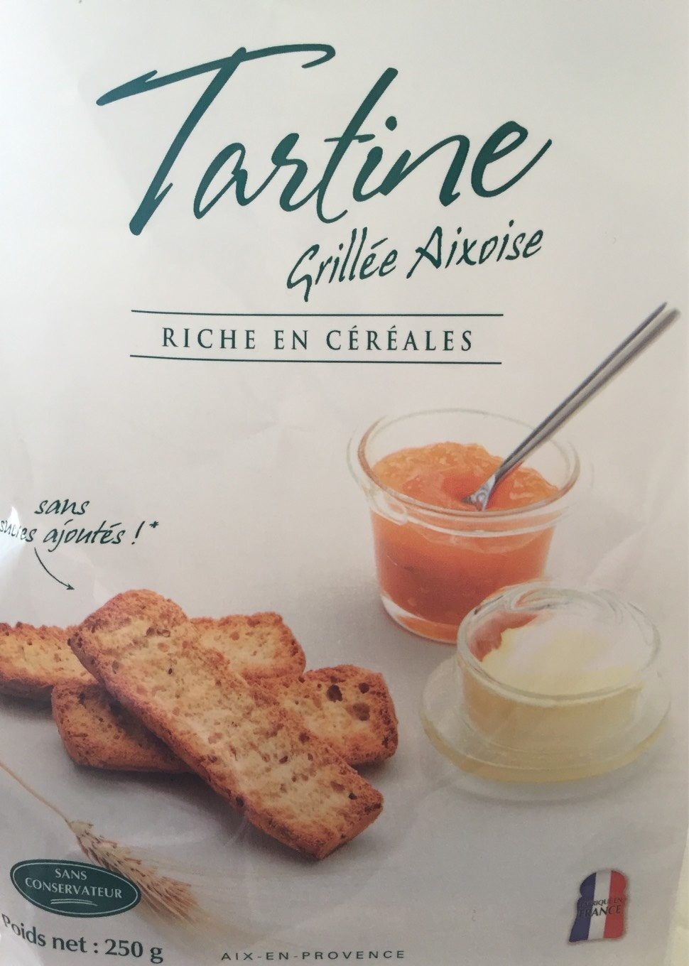 Tartine Grillée Aixoise - Produit