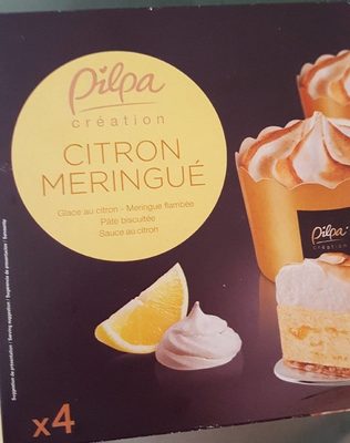 Pilpa Glace au Citron Meringué - Produit