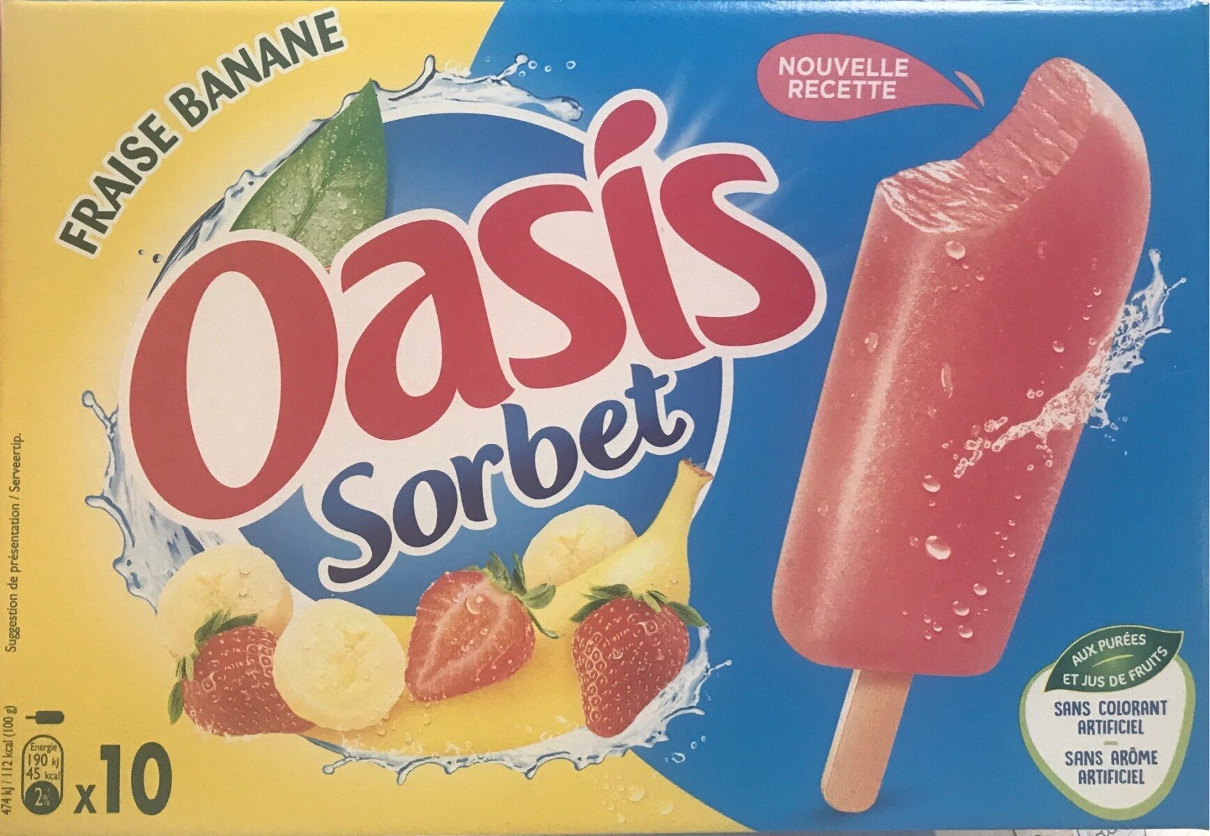 Oasis sorbet - Produit