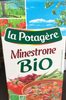 Soupe bio Minestrone La Potagère - Product