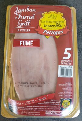 Jambon fume grill, 5 tranches épaisses - 产品 - fr