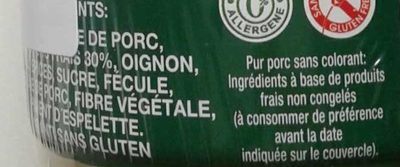 Pâte basque - Ingredients - fr