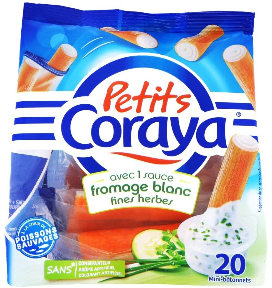 Petits Coraya Fromage blanc & Fines herbes - Produit