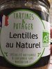 Lentilles au naturel - Produit
