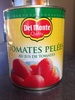 Tomates pelées au jus de tomates - Produit