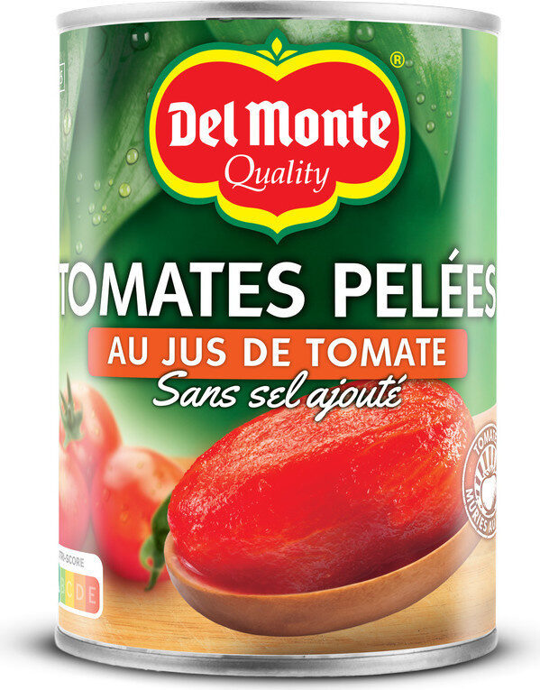 Tomates Entières Pelées au Jus de Tomate - Produit