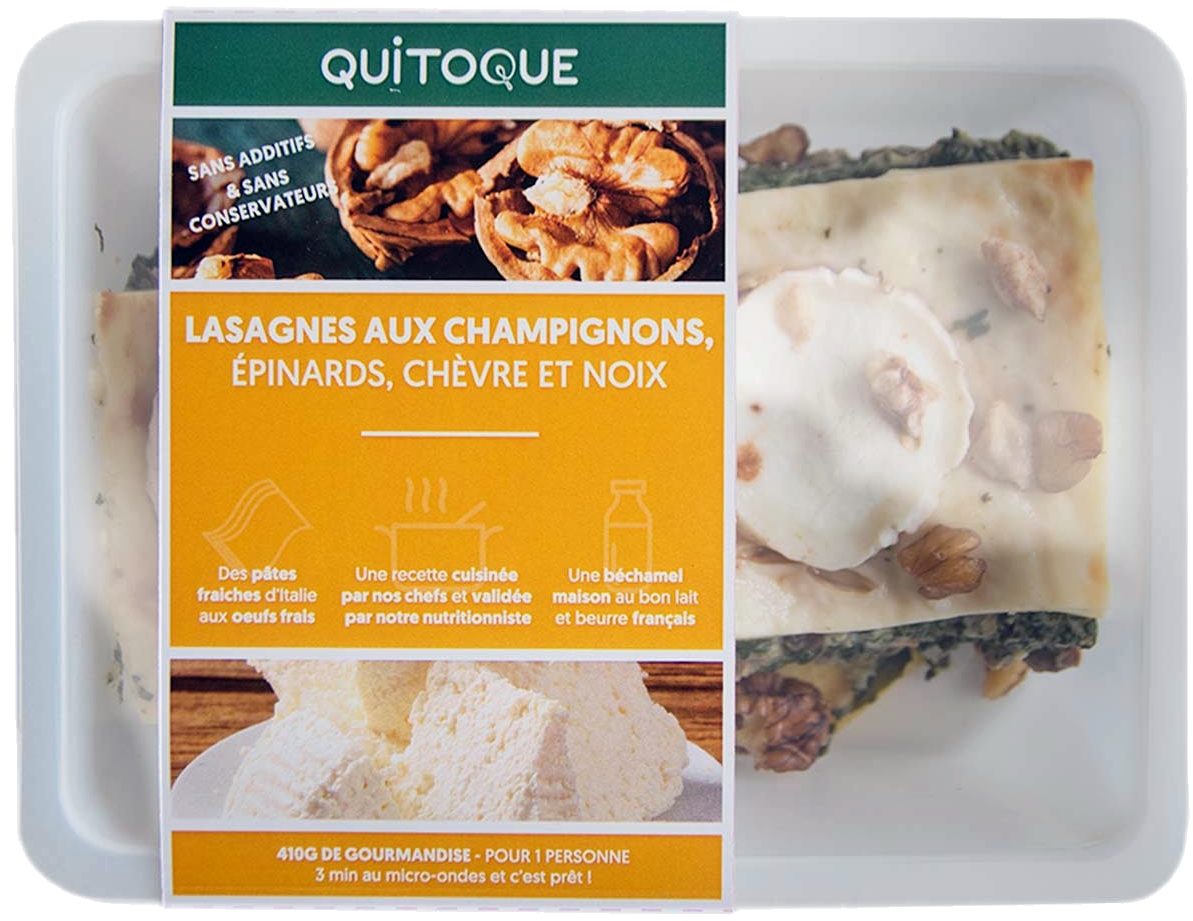 Lasagnes aux champignons - Product - fr