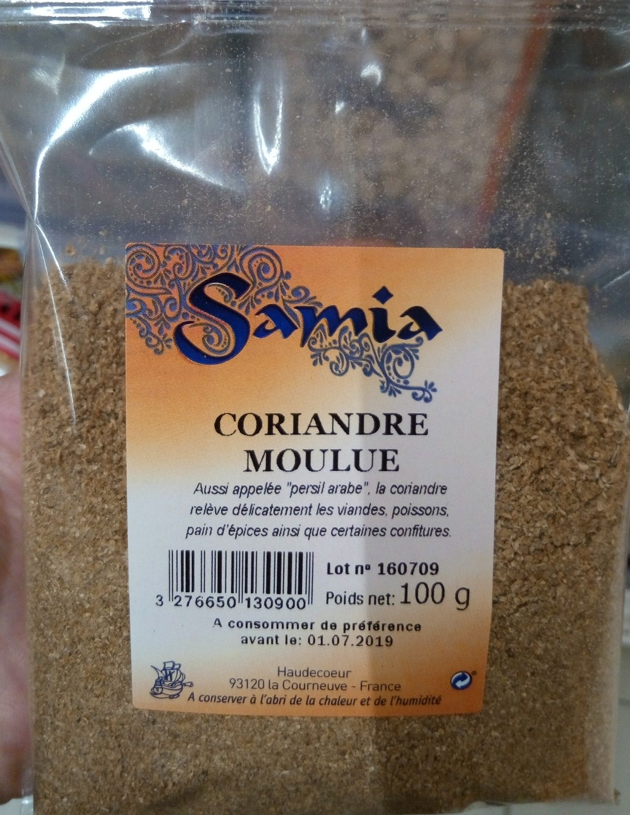 Coriandre moulue - Produkt - fr