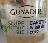 Soupe vegetale Bio Carotte&Lait de coco - Product