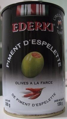 Olives à la farce de piment d'Espelette - Produkt - fr