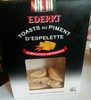 Toasts au piment d'Espelette - Product