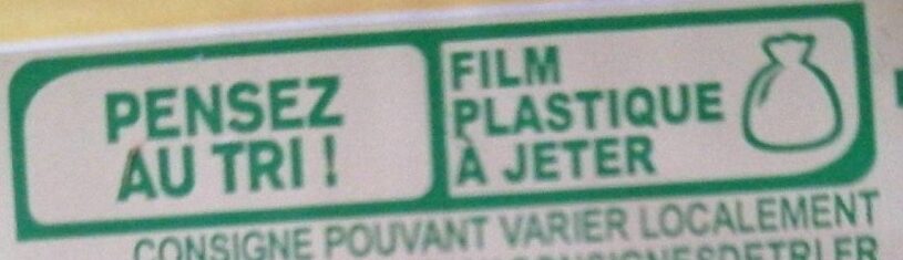 Beurre demi-sel fin et naturel - Recycling instructions and/or packaging information - fr