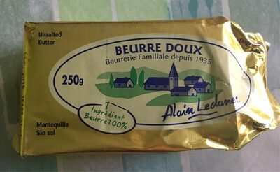 Beurre doux - Produit - nl