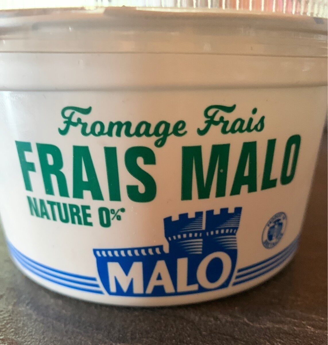 Frais Malo Nature 0% - Nutrition facts - fr