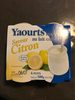 yaourt sucré au lait entier saveur citron - Product