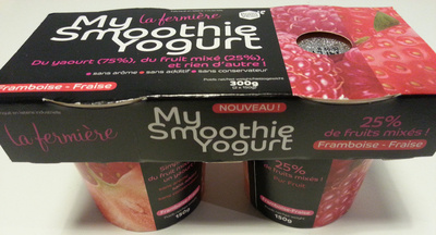 My Smoothie Yogurt (Framboise-Fraise) - Product - fr