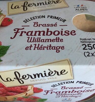 Yaourt brassé Framboise - Product - fr
