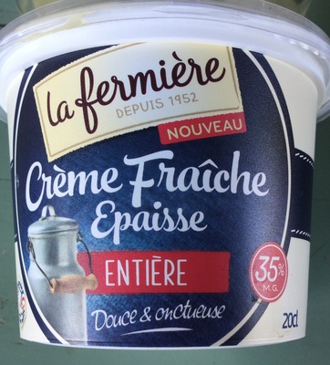 Crème fraîche epaisse entière - Product - fr