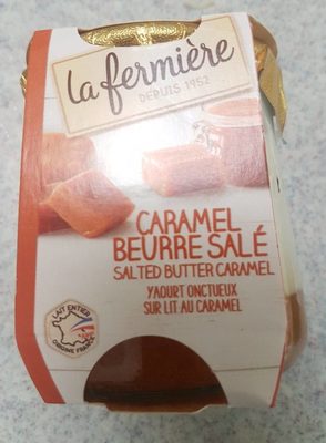 Yaourt onctueux au caramel beurre salé - Produit