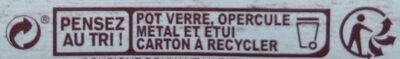 Brassé marron et sa crème fouettée - Recycling instructions and/or packaging information - fr