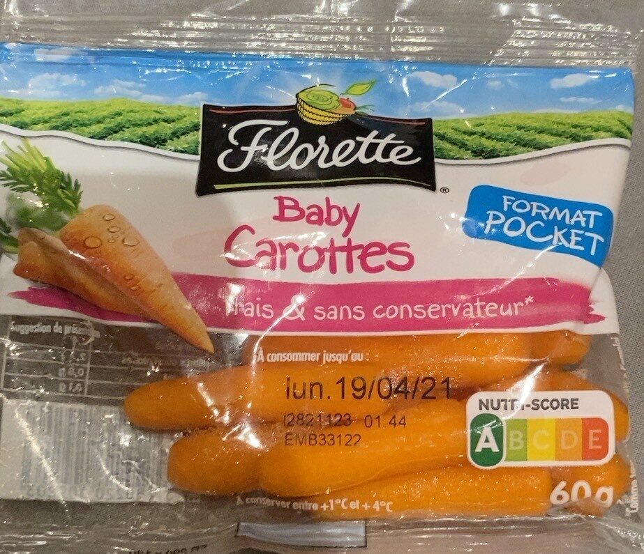 Baby carottes - Product - fr