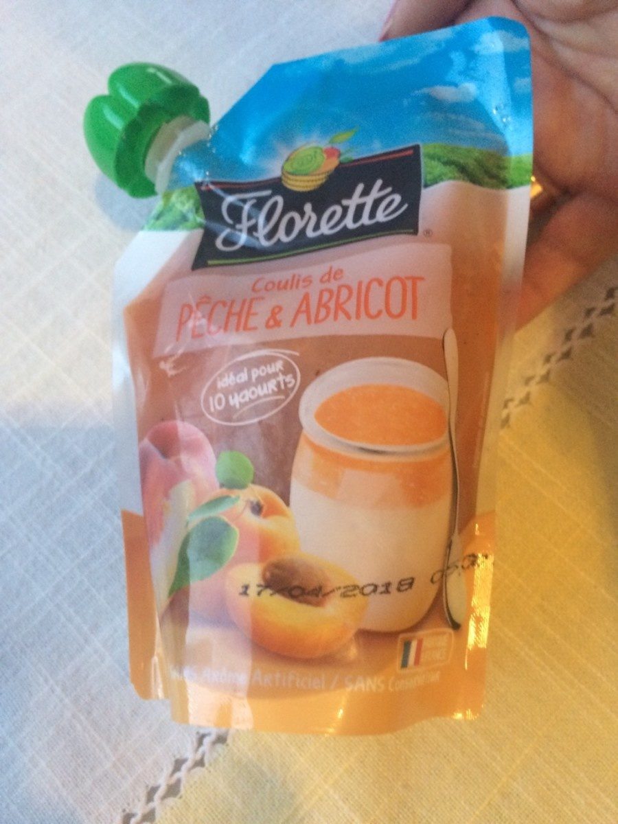 Coulis peche abricot - Produit