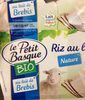 Riz au lait nature bio - Product