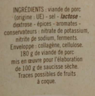Les badinettes - Ingredients - fr