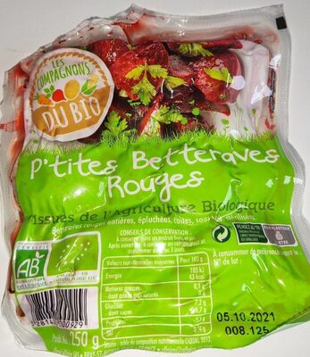 Petites betteraves rouges - Produkt - fr
