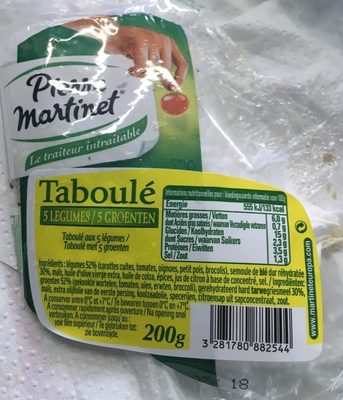 Taboulé 5 légumes - Product - fr