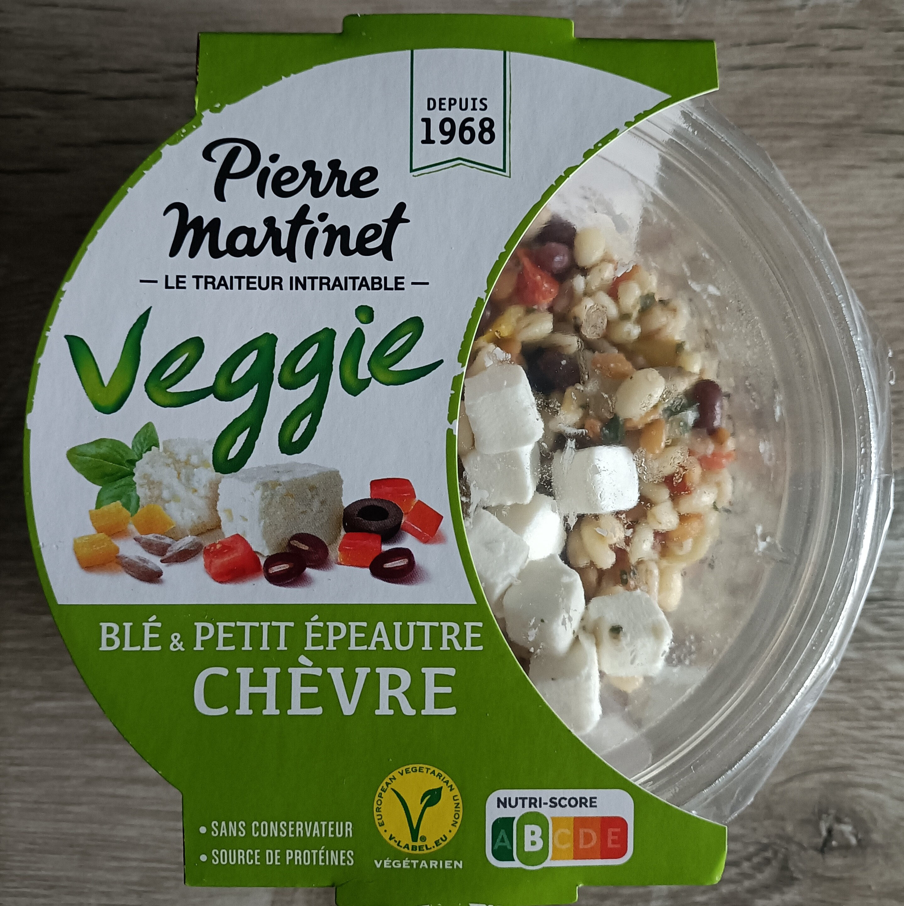 Veggie blé & petit épeautre chèvre - Product - fr