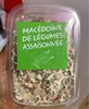 Macedoine de legumes assaisonée - Produit