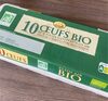 10 oeufs bio - Producte